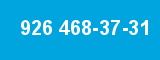 926 468-37-31